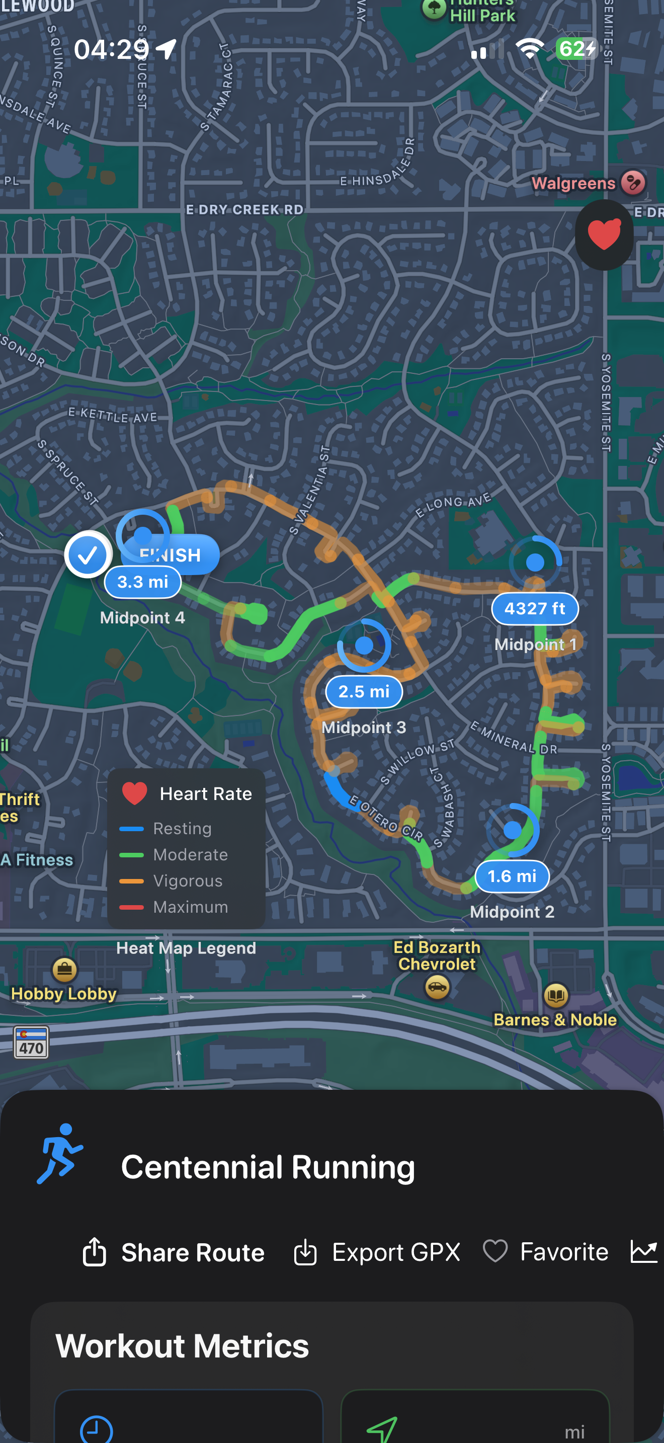 Workout Wanderer Screenshot 3